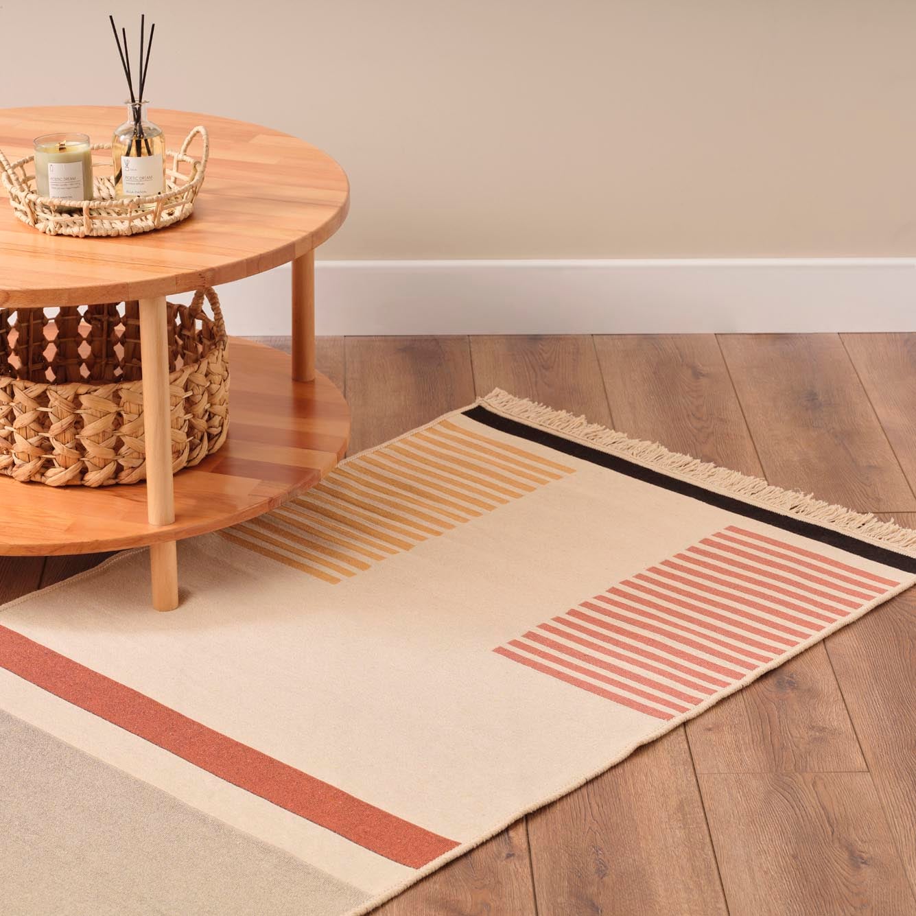 Block Kilim Kiremit (120x180 cm) - 80x150 cm - KİREMİT - 3