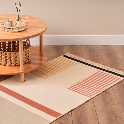 Block Kilim Kiremit (120x180 cm) - 80x150 cm - KİREMİT - 3