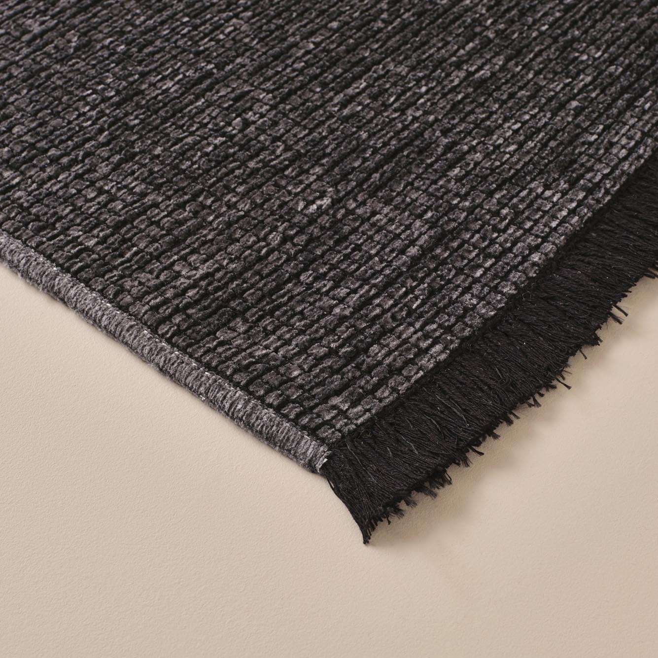 Petite Tile Kilim Antrasit (120x180 cm) - 80x150 cm - ANTRASİT - 2