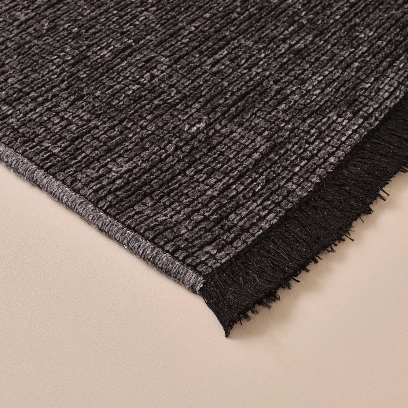 Petite Tile Kilim Antrasit (120x180 cm) - 160x230 cm - ANTRASİT - 2