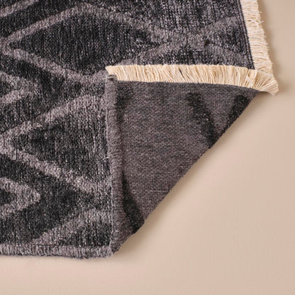 Diamond Kilim Antrasit (120x180 cm) - 80x150 cm - ANTRASİT - 3