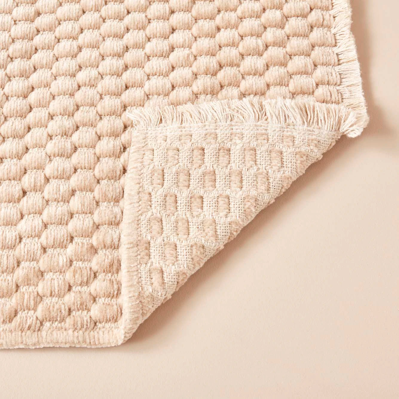 Honeycomb Kilim Bej (80x150 cm) - 60x100 cm - BEJ - 4