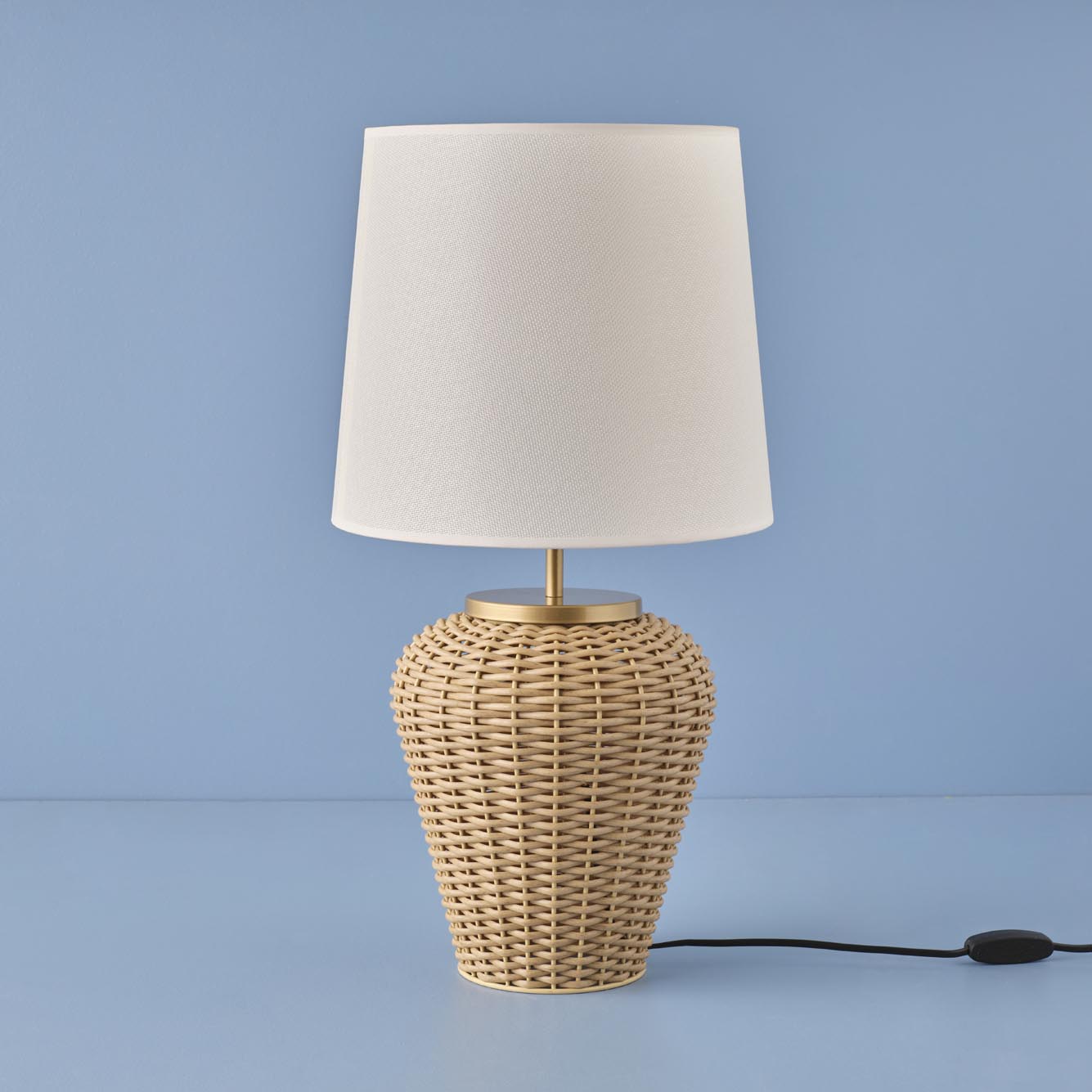 Kerris Rattan Abajur Naturel (13x28 cm) - 3