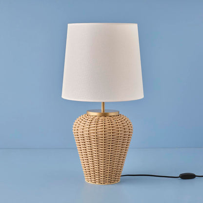 Kerris Rattan Abajur Naturel (13x28 cm) - 3