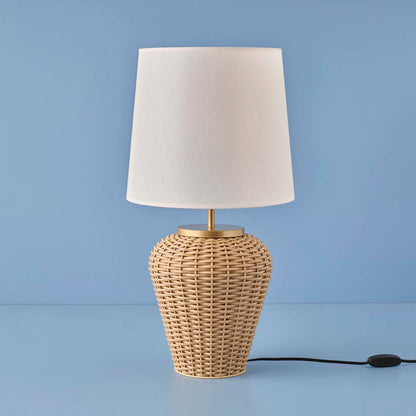 Kerris Rattan Abajur Naturel (13x28 cm)