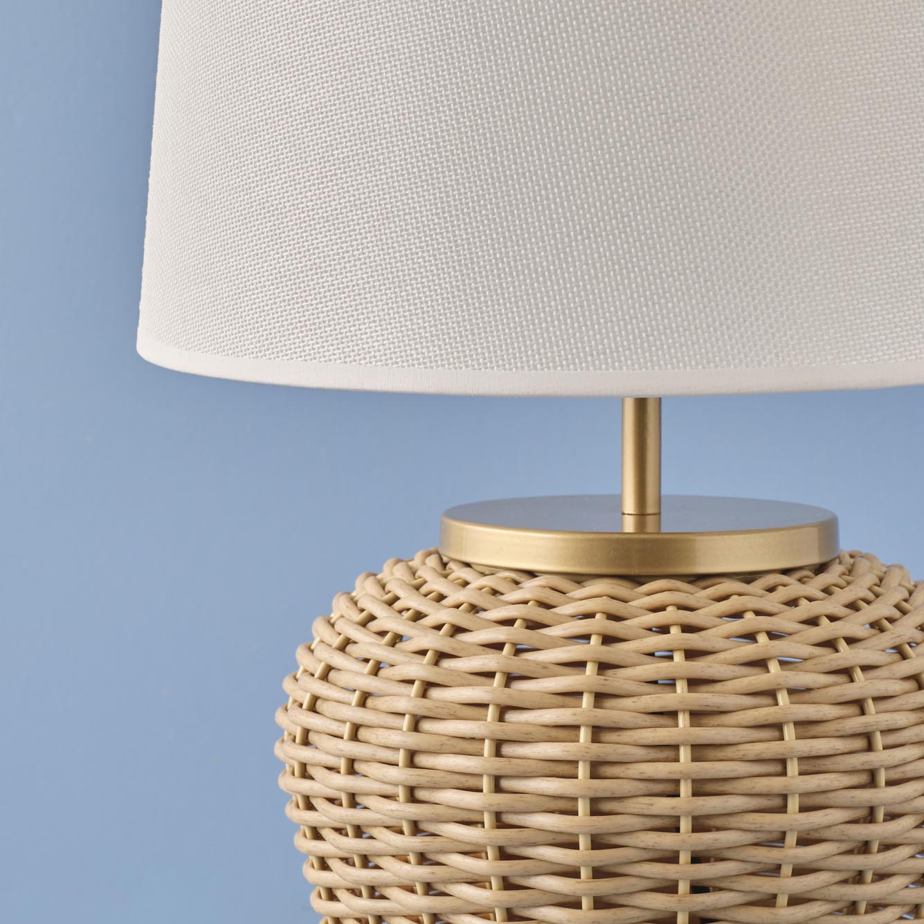 Kerris Rattan Abajur Naturel (13x28 cm) - 4