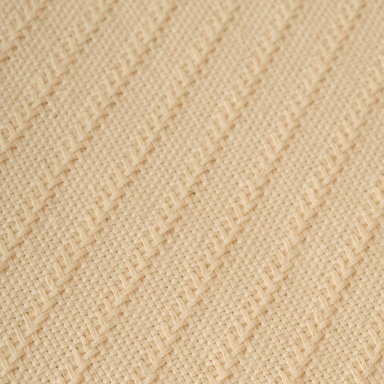 Stripe %100 Pamuk - 150x220 cm - NATUREL - 4