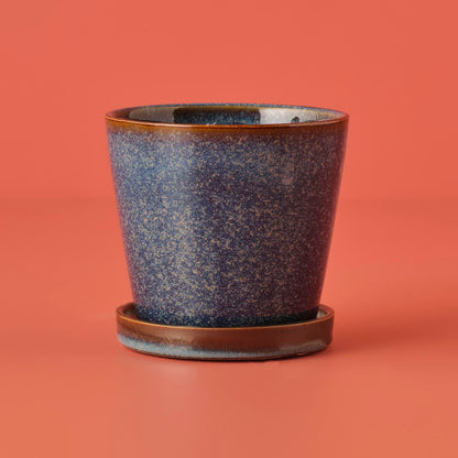 Cozy Porselen Saksı Krem (12,2x11,5 cm)