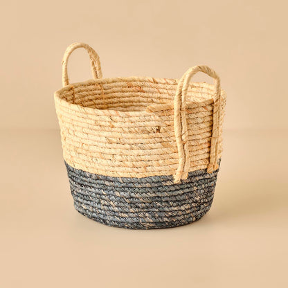Arvis Hasır Sepet Mavi (33x26 cm)