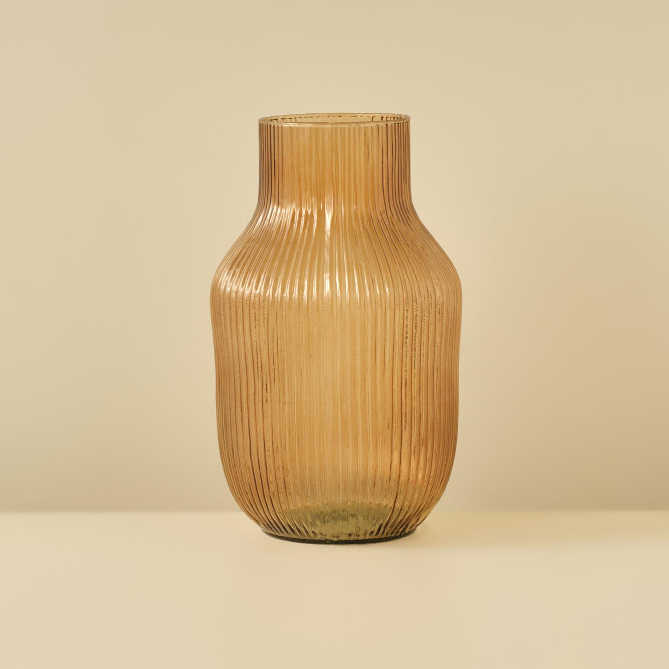 Veny Recycle Cam Vazo Amber (12x23 cm)