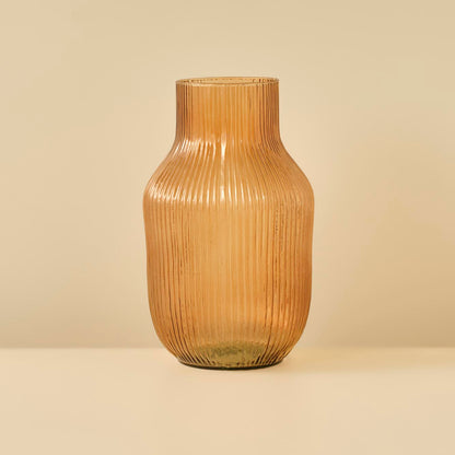 Veny Recycle Cam Vazo Amber (12x23 cm)