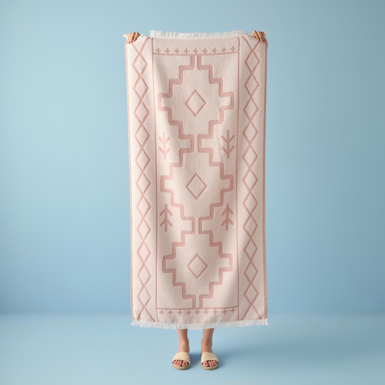 Carna Plaj Havlusu Kırmızı (75x150 cm) - KİREMİT - 75x150 cm - 2