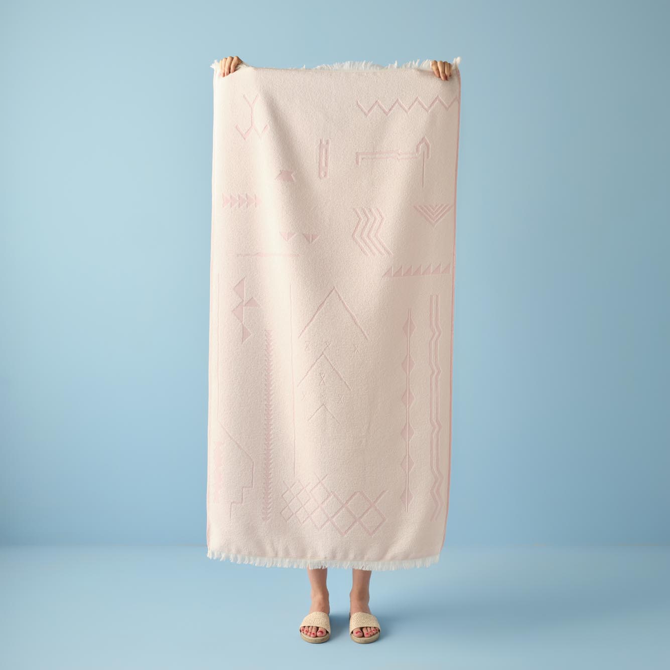 Luino Plaj Havlusu Kırmızı (75x150 cm) - PEMBE - 75x150 cm - 2