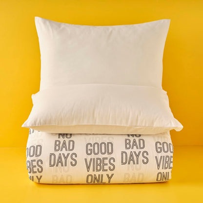 %100 Pamuk Ranforce Good Days - 200x220 cm - BEYAZ - 2