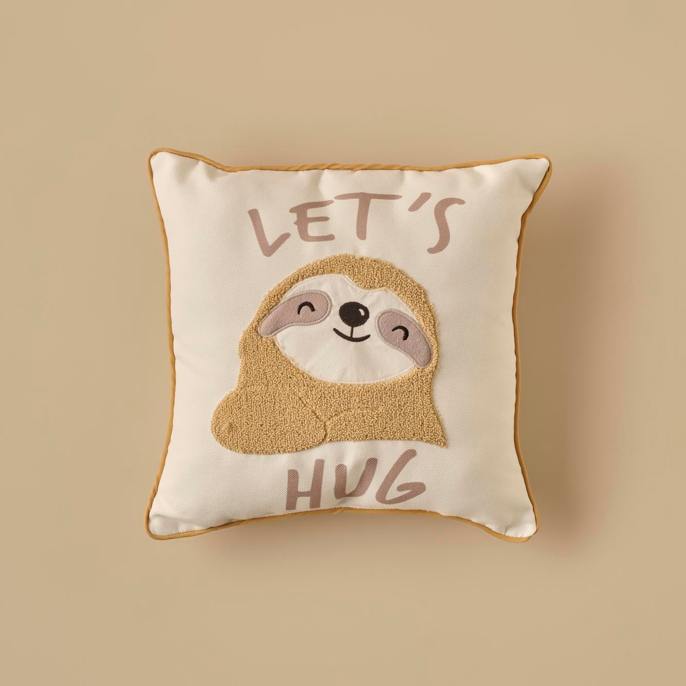 Let's Hug Kids Kırlent Bej (35x35 cm)