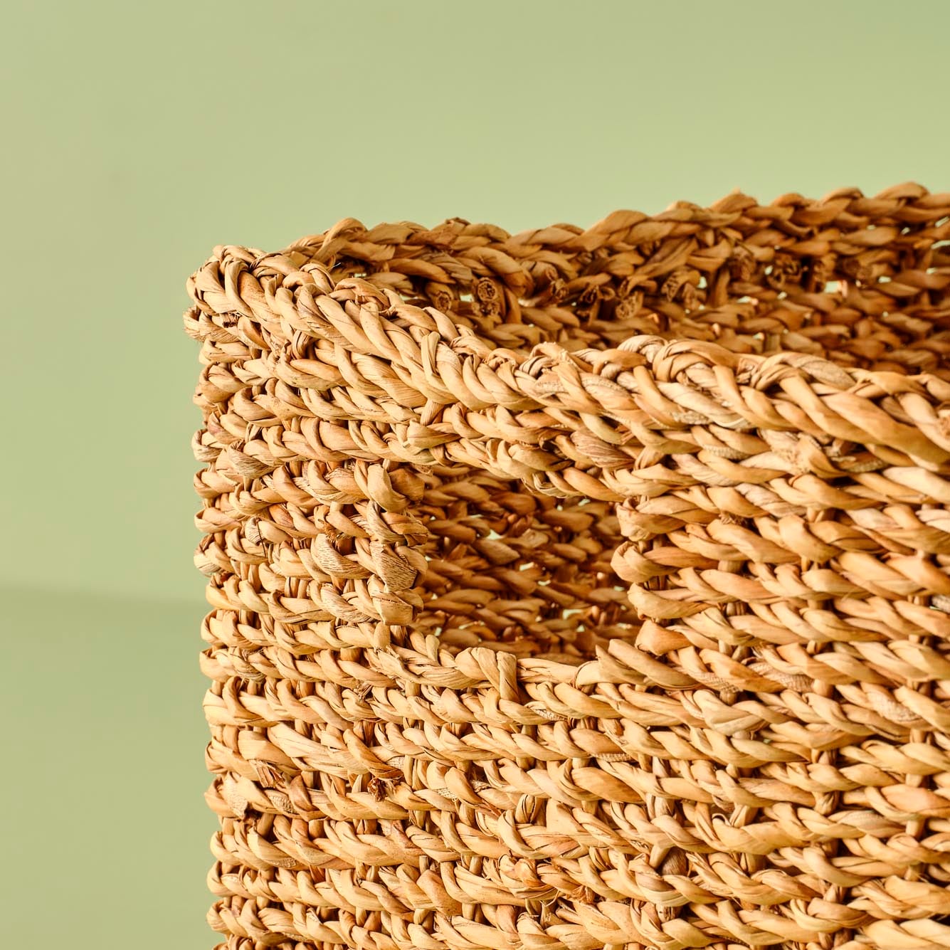 Breez Kare Hasır Sepet Naturel (25x25 cm) - 30x30 cm - NATUREL - 2