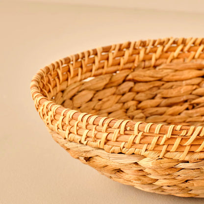 Adel Yuvarlak Su Sümbülü Sepet Naturel (28x10 cm) - 33x12 cm - NATUREL - 2