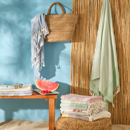 Marin Coral Peştamal Mavi (90x180 cm) - MERCAN - 90x180 cm - 2