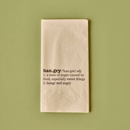 Hangry 25'li Peçete Beyaz (33x33 cm)