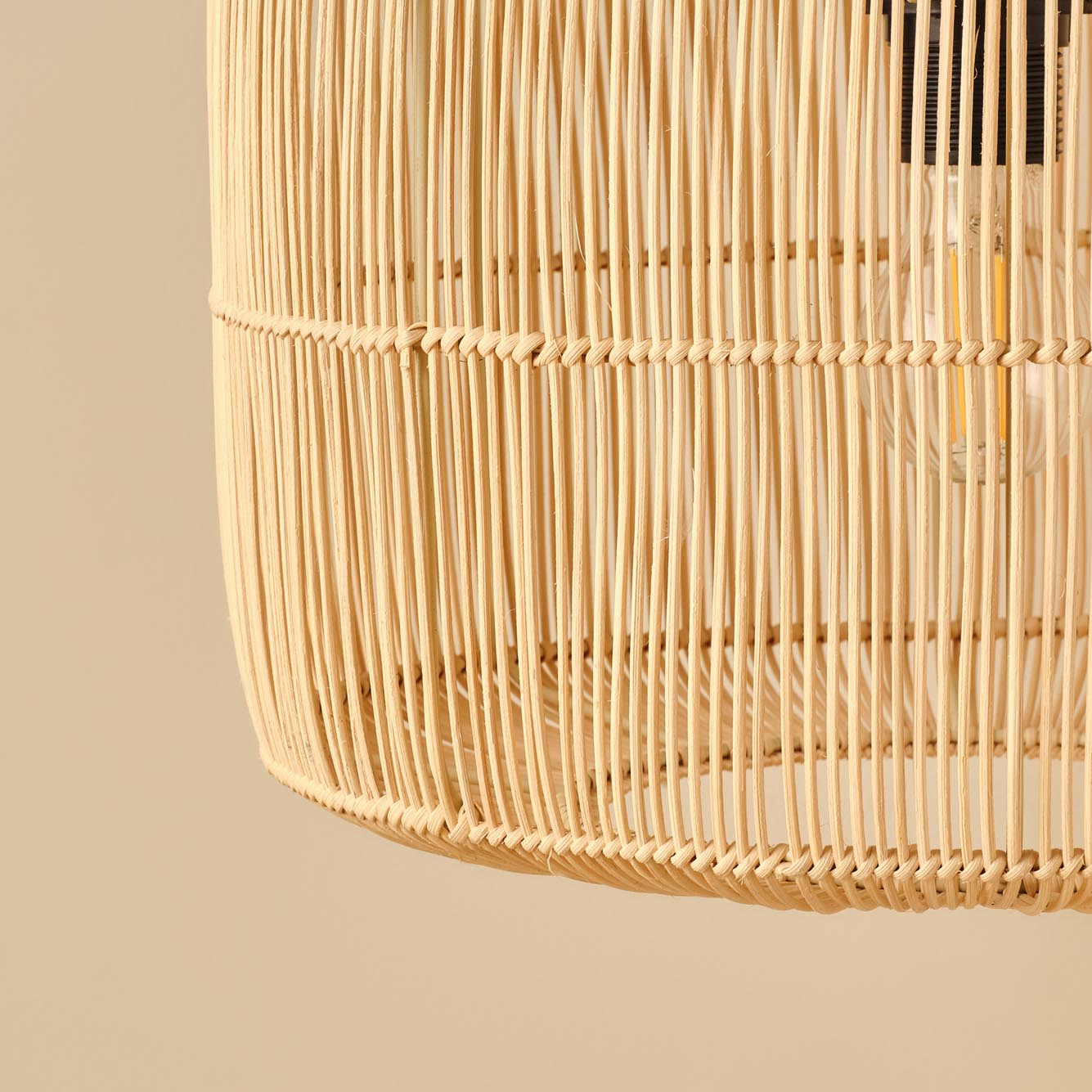 Rosia Rattan Sarkıt Naturel (35x26 cm) - 2
