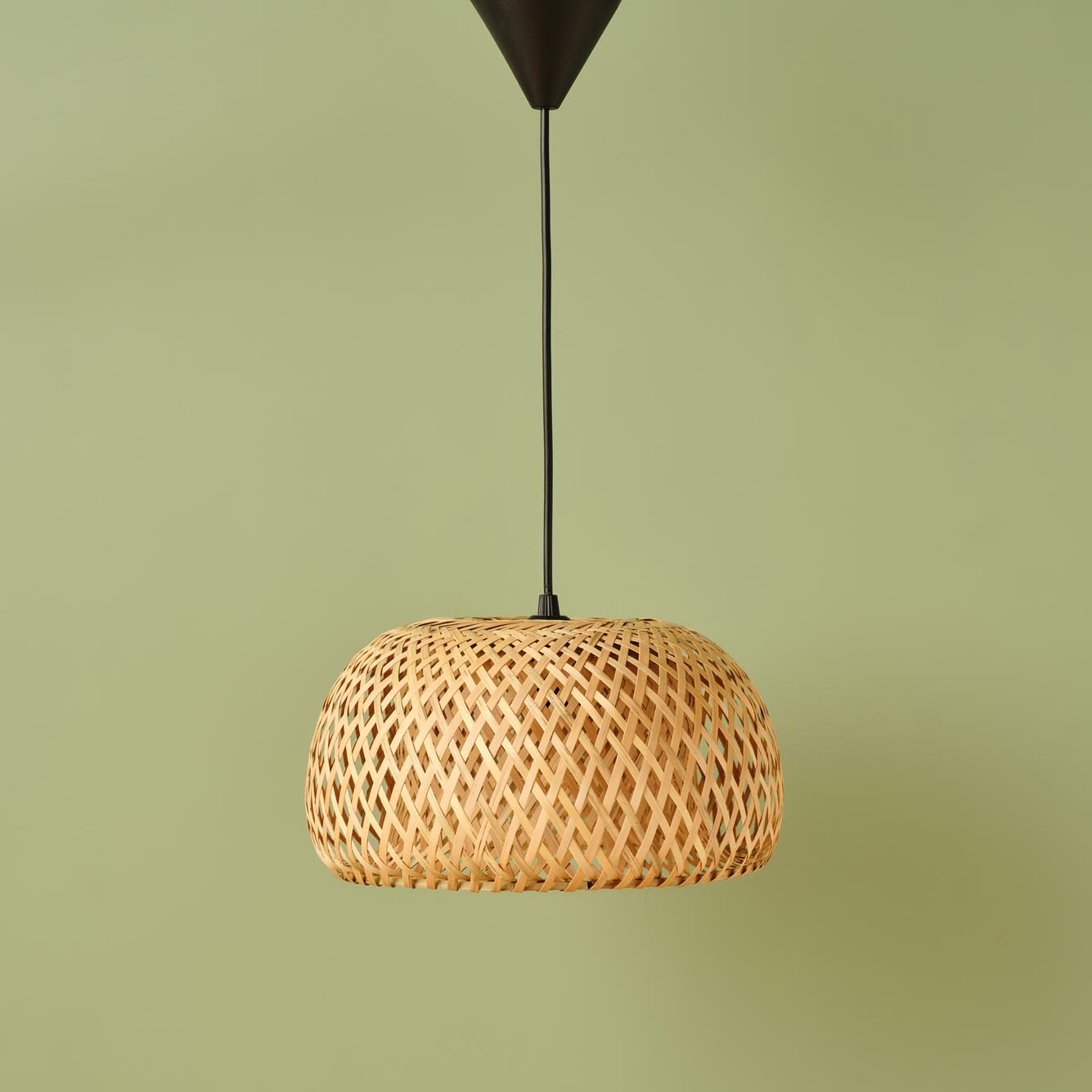 Belise Rattan Sarkıt Naturel (30x17 cm)