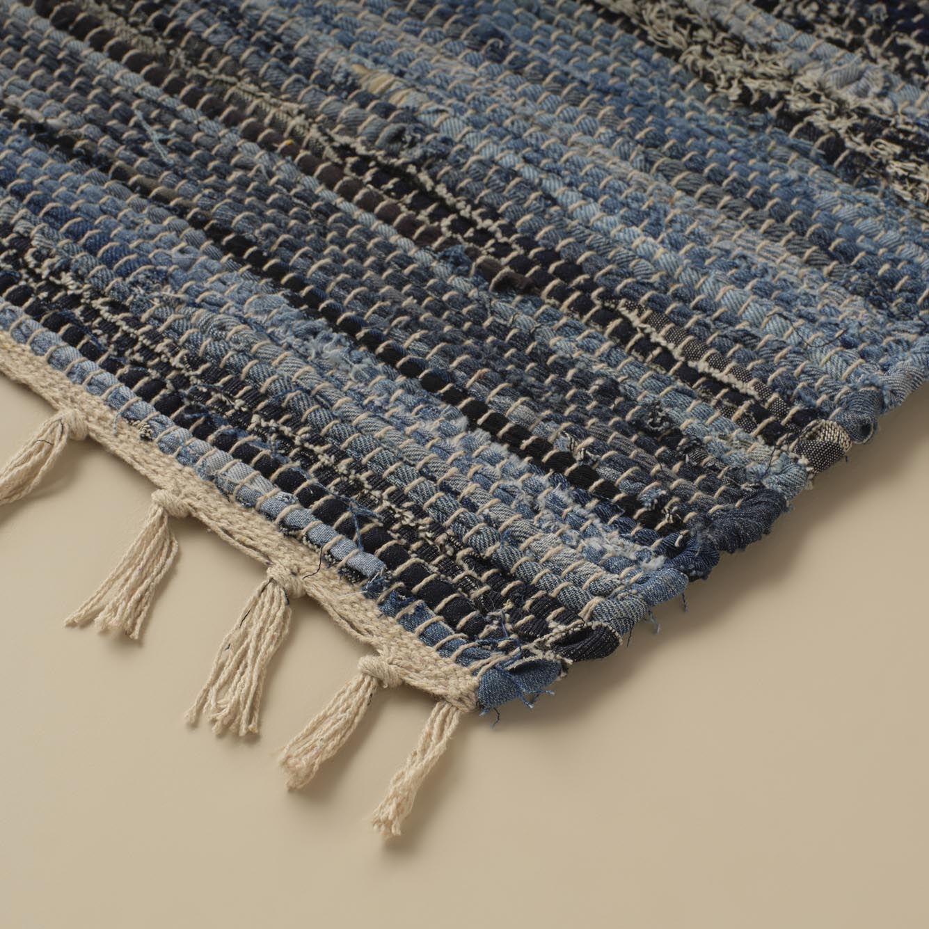 Denim Stripe Kilim Mavi (120x180 cm)