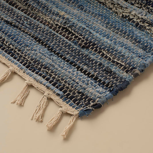 Denim Stripe Kilim Mavi (120x180 cm)