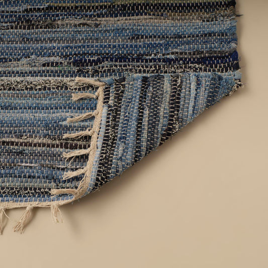 Denim Stripe Kilim Mavi (120x180 cm) - 2