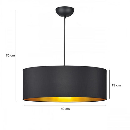 Gold Sarkıt Avize Krem (50x19x80 cm) - SİYAH - 50x19x80 cm - 3