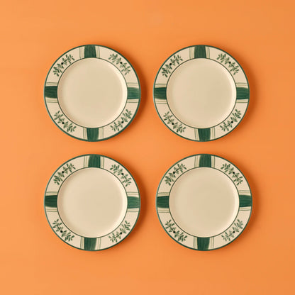 Grace Stoneware 12 Parça 4 Kişilik Yemek Takımı Yeşil