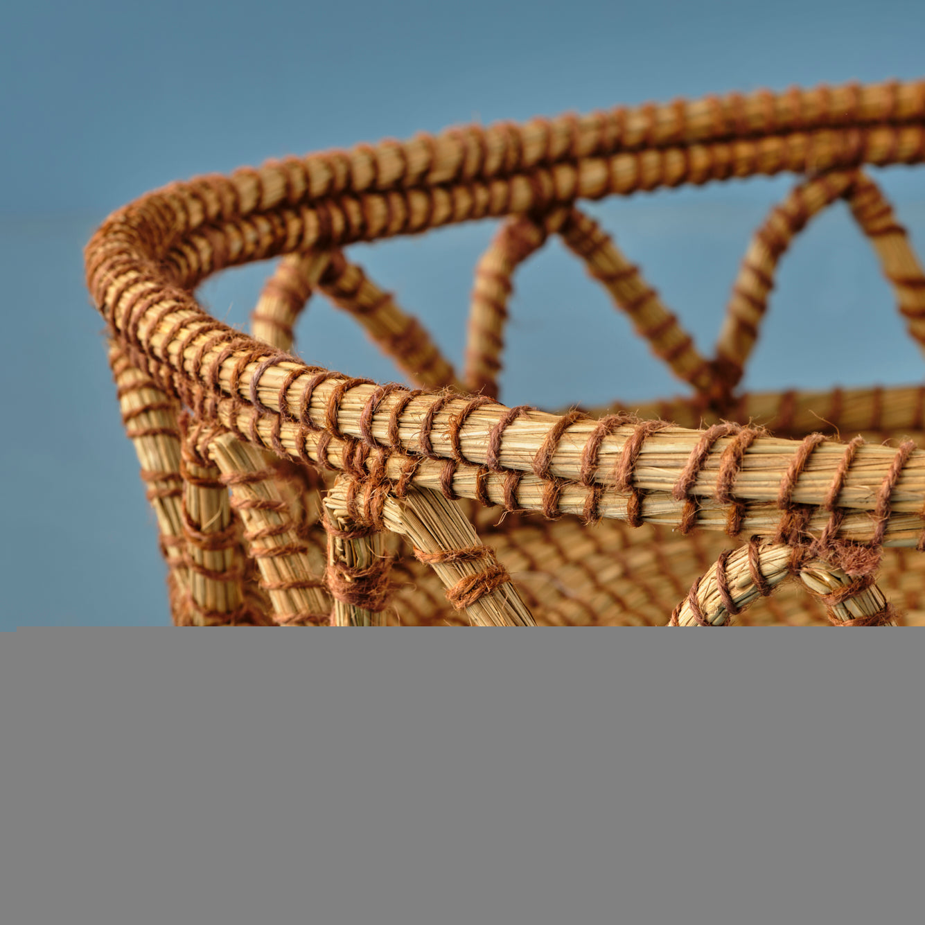 Camila Rattan Dekoratif Tepsi Naturel (35x45x12 cm) - 25x35x8 cm - NATUREL 2 - 2
