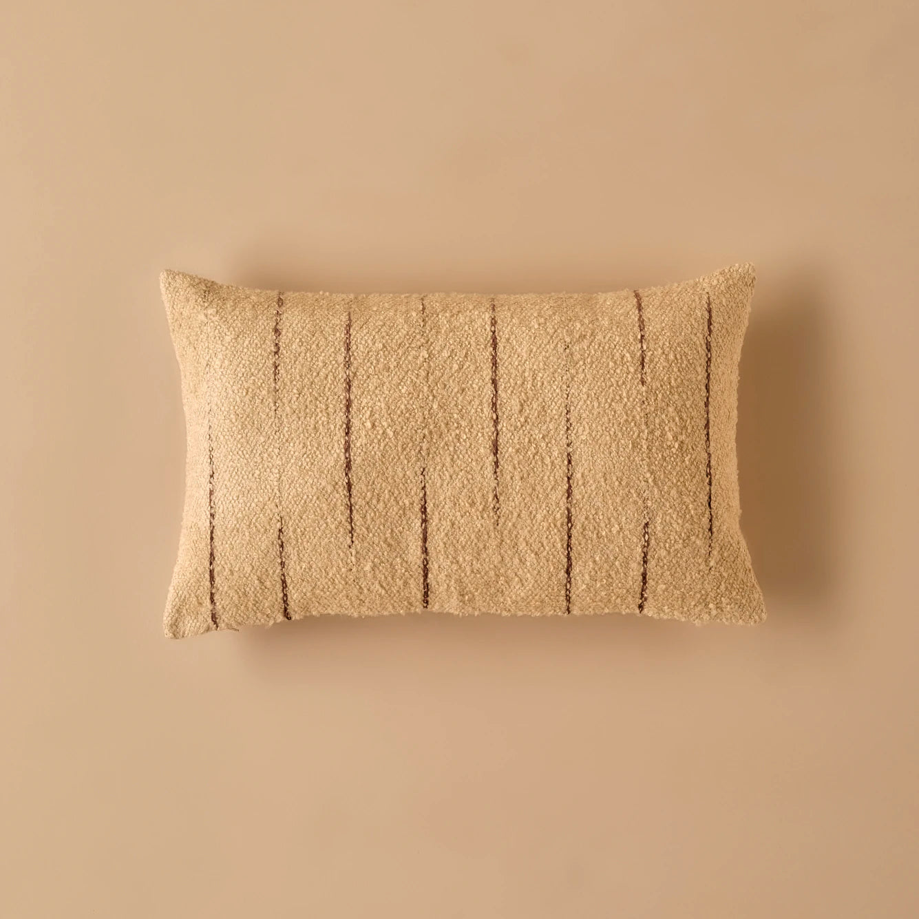 Wool Kırlent Kılıfı Bej (35x50 cm)