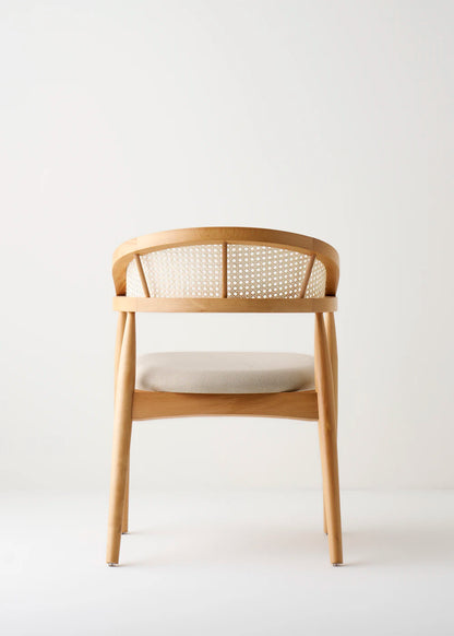 Ocaliptus Sandalye Naturel (54x49x79 cm) - 5