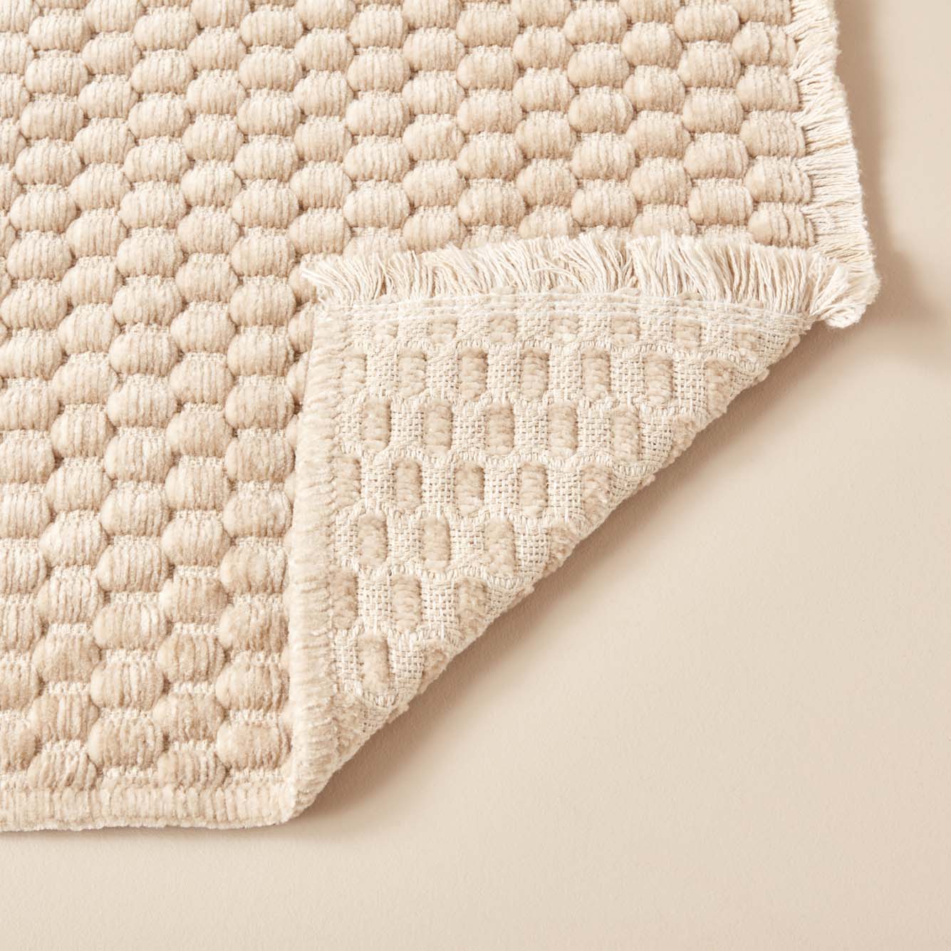 Honeycomb Kilim Bej (80x150 cm) - 3