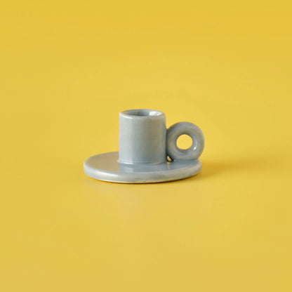 Nies Porselen Mumluk Açık Mavi (7x3 cm)