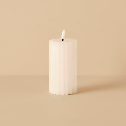Rio Thick Stripe Led Mum Beyaz (7x9 cm)