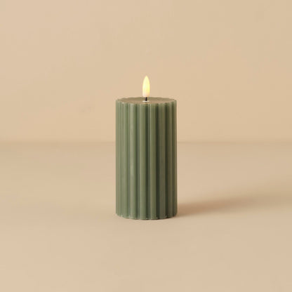 Rio Thick Stripe Led Mum Beyaz (7x9 cm)
