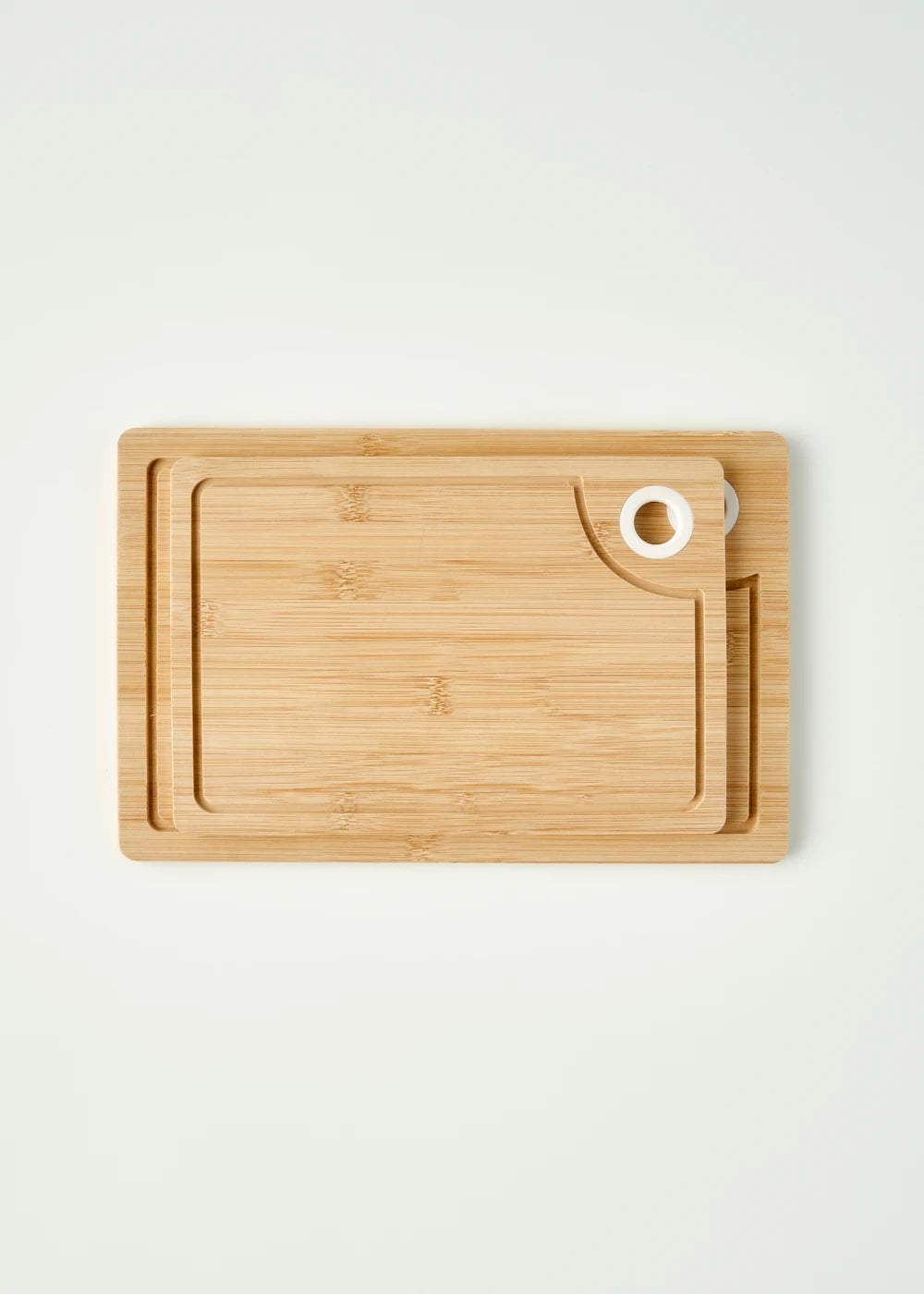 Ronna Bambu Kesme Tahtası Gri (30x20x1 cm) - KREM - 30x20x1 cm - 3