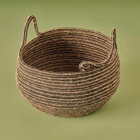 Besy Jüt Oval Sepet Naturel (30x18 cm)