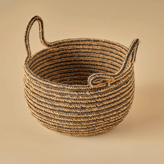 Besy Jüt Oval Sepet Naturel (24x15 cm)