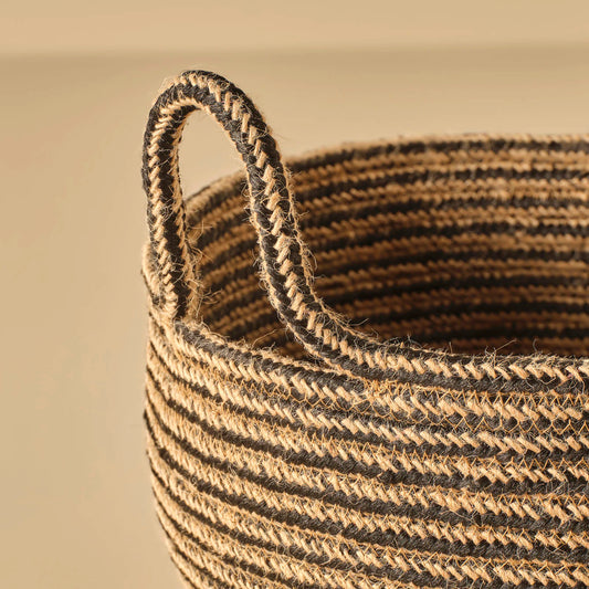 Besy Jüt Oval Sepet Naturel (24x15 cm)