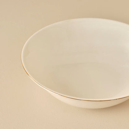 Opal Porselen Salata Kasesi Gold (23 cm)