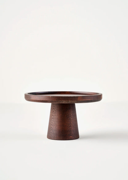Ven Ahşap Kek Standı Naturel (21 cm)