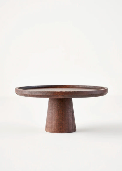 Ven Ahşap Kek Standı Naturel (21 cm)