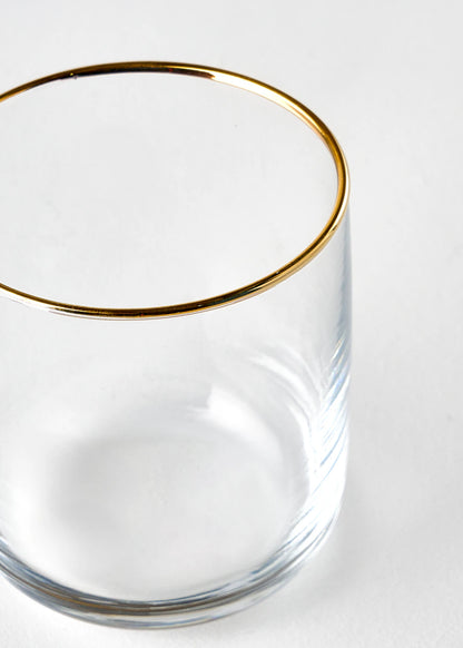 Premium Bardak 6'lı Gold (270 cc)