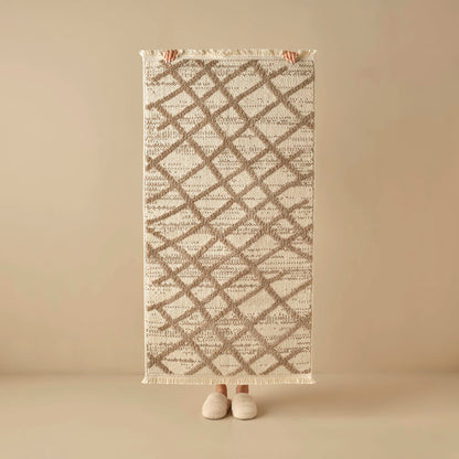 Soso Kilim Bej (120x180 cm) - 160x230 cm - BEJ - 4