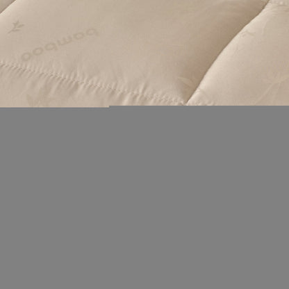 Premium Bambu Yorgan King Size Beyaz (235x215 cm)