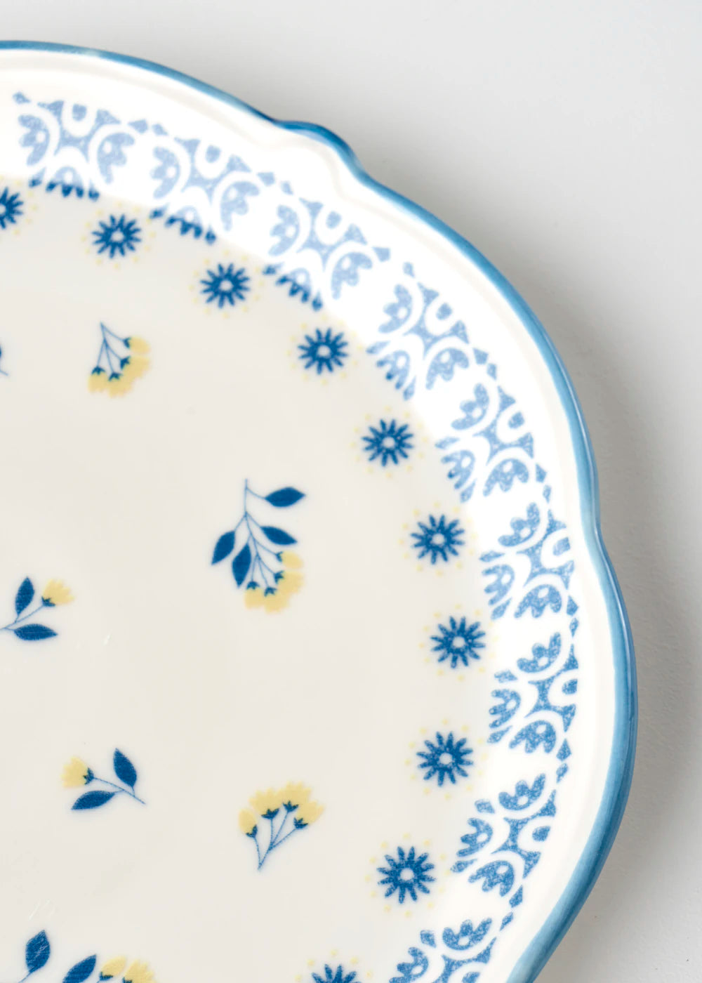 Mabel Stoneware Sunum Tabağı Mavi (32 cm) - 2