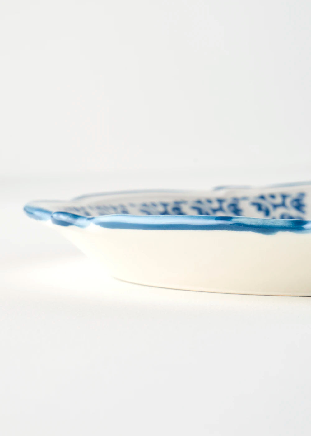 Mabel Stoneware Sunum Tabağı Mavi (32 cm) - 3