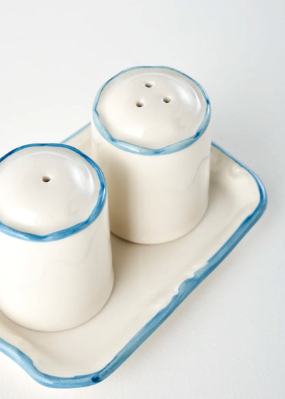 Mabel Stoneware Tuzluk-Biberlik Mavi